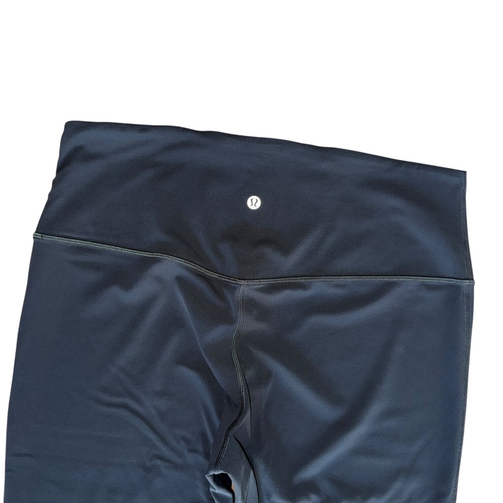 Lululemon Align Mini Flare Pant Dark Gray Size 14 Wide Leg Yoga - Picture 8 of 10